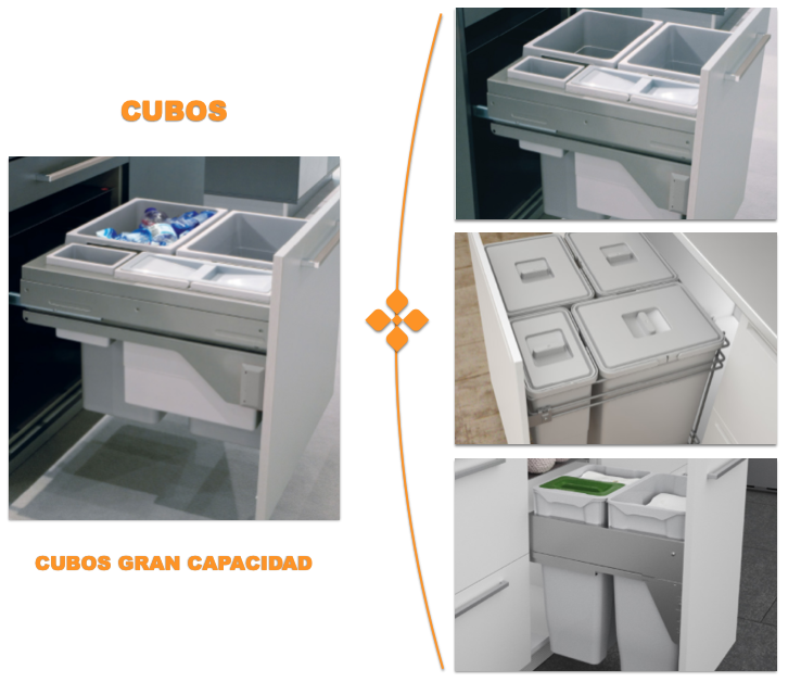 cubos gran capacidad